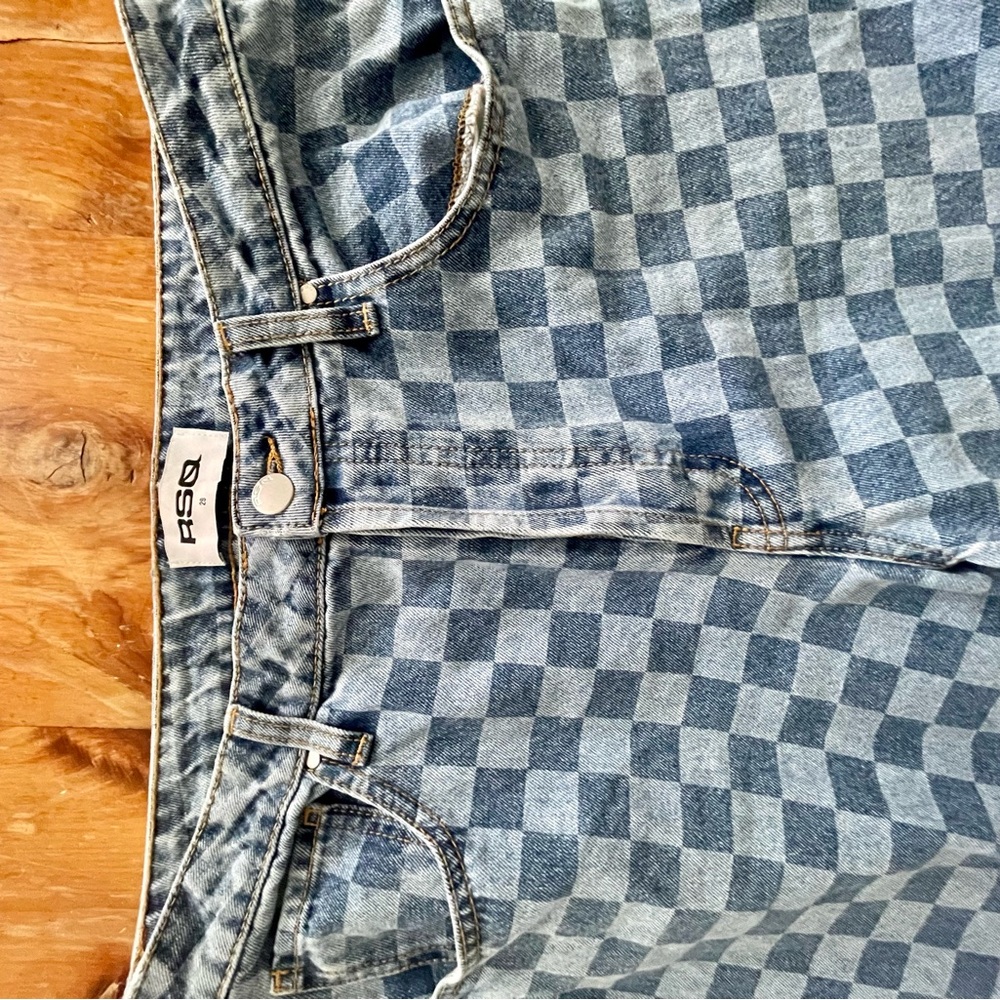 RSQ checkered denim